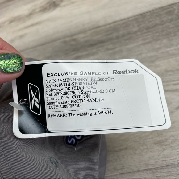 Exclusive Rare HTF Reebok Hat Conference Champions 2008 Stanley Cup NWT Gray - Picture 3 of 8